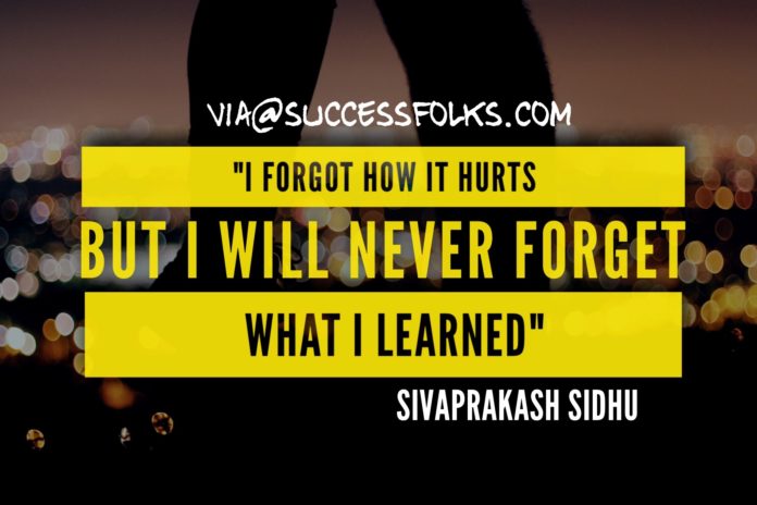 Forget How It Hurts